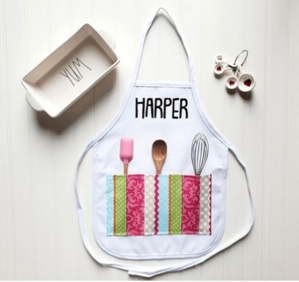 Children’s Apron as Gifts for Flower Girl and Ring Bearer