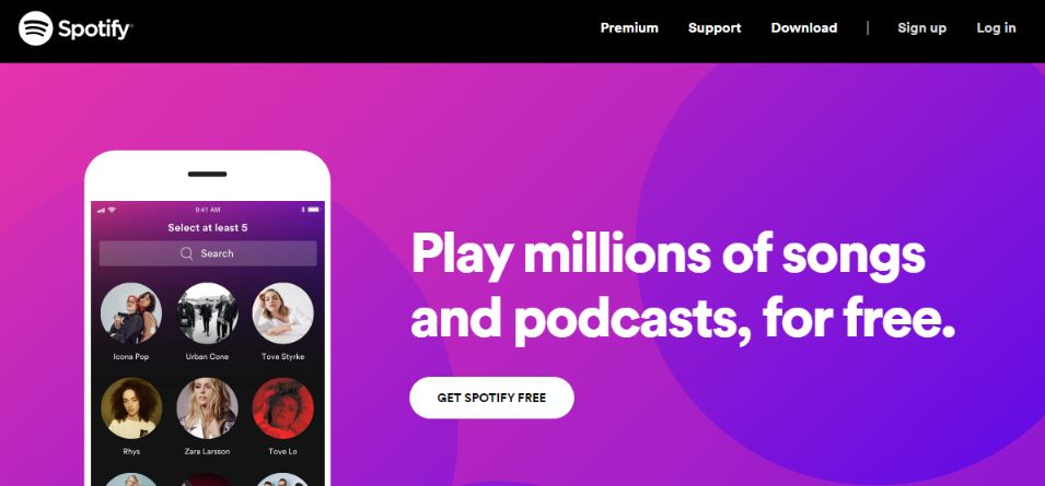Spotify a global marketing company