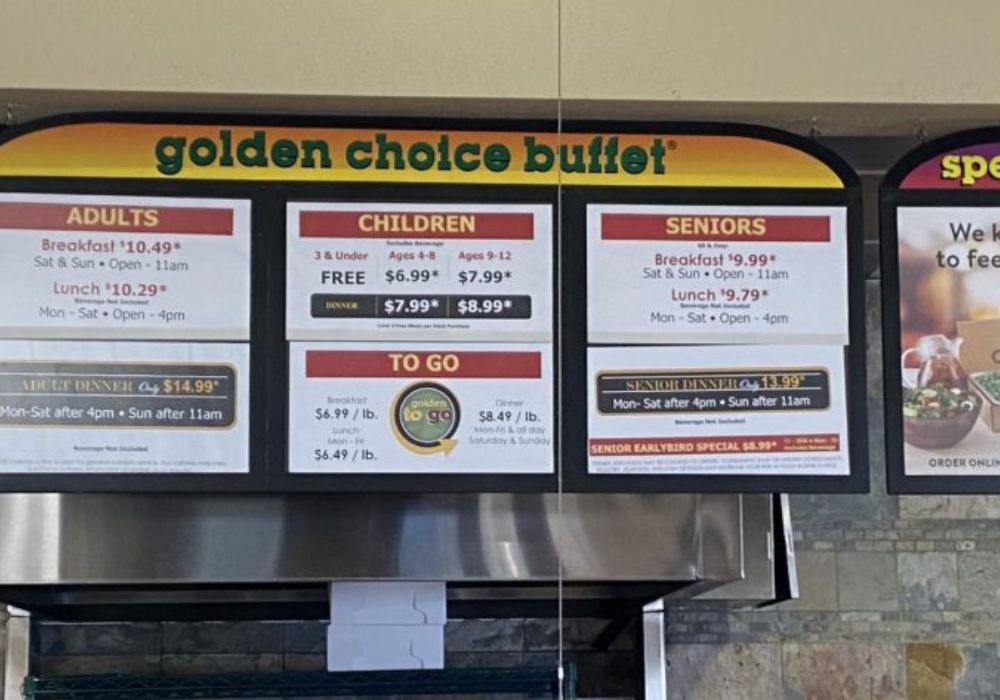 Feast Your Eyes on the Gold Standard of Lunch Prices at Golden Corral!